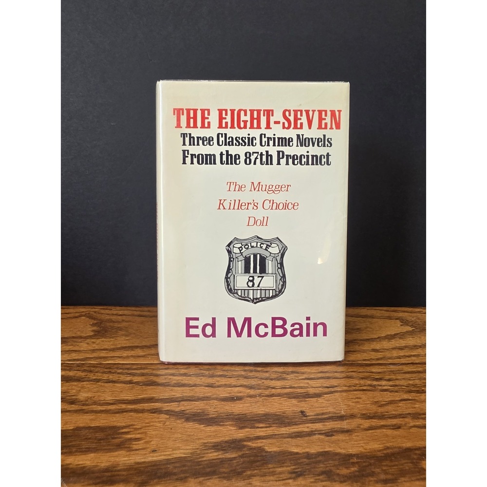 Ed McBain The Eight-Seven 87th Precinct 3 Crime Novels Hardcover Ex-Library
